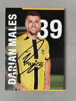 Autogrammkarte Darian Males BSC YB Young Boys Bern