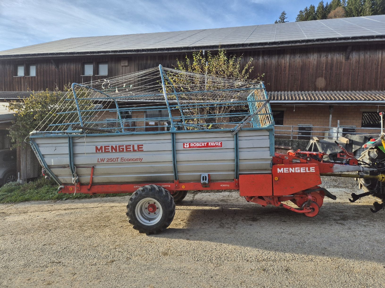 Mengele Tutte le macchine: Ladewagen Mengele – Usato da Rüegsbach venduto da k_l_fr2c