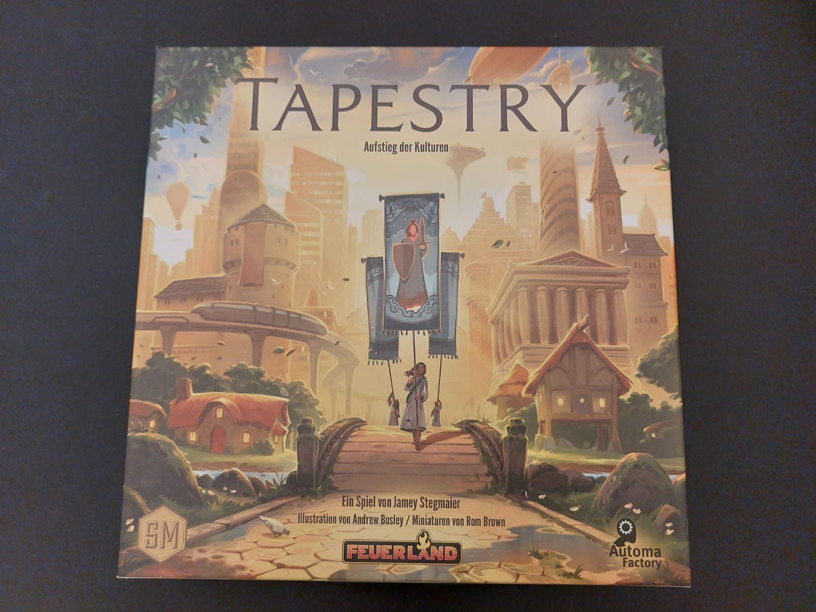 Giochi: TAPESTRY - Deutsche Ausgabe - inkl. Holzinsert von E-Raptor – Usato da Luzern venduto da Blue-Moon