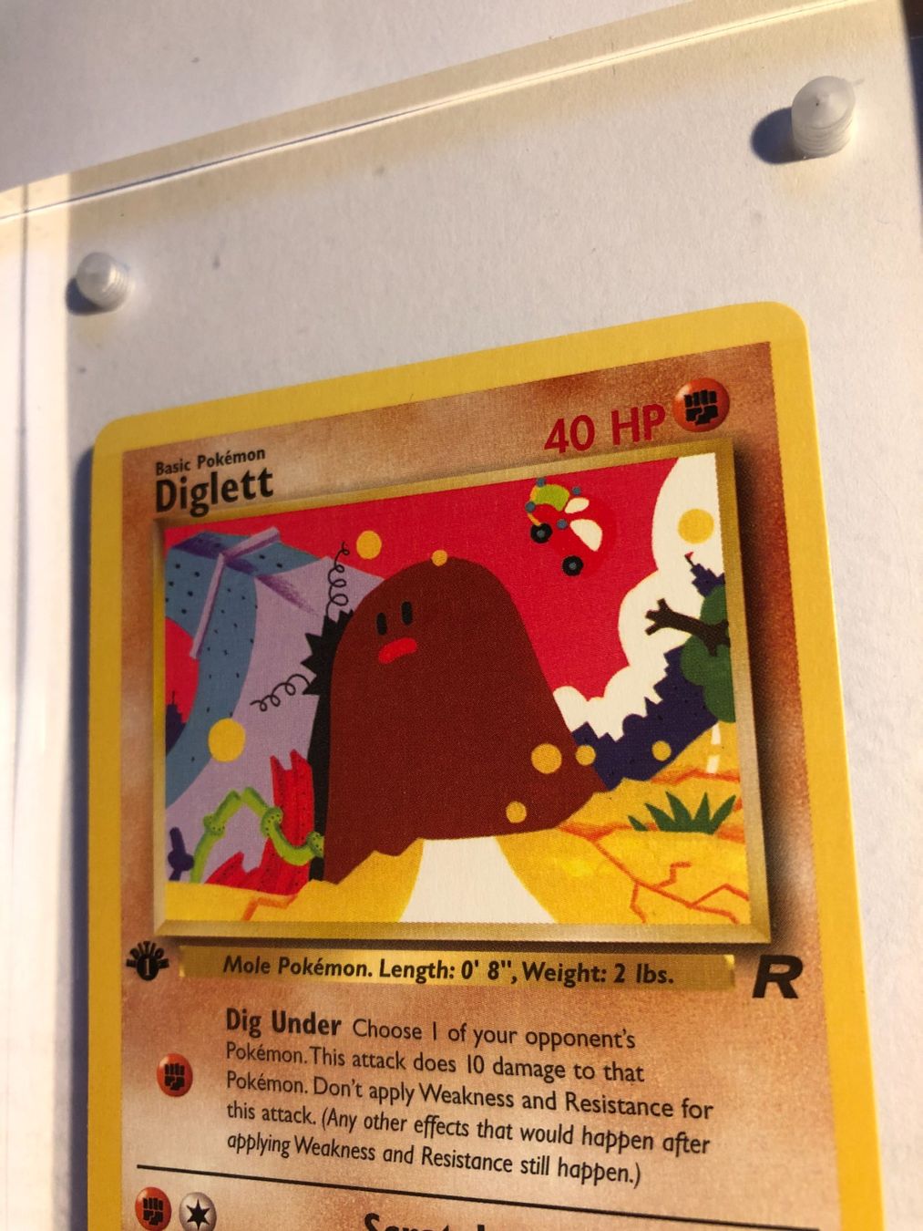 Sammelbilder & Trading cards: Diglett 1st Team Rocket - MINT - ab 1.- – Gebraucht aus Giubiasco von dan_pr8b 3