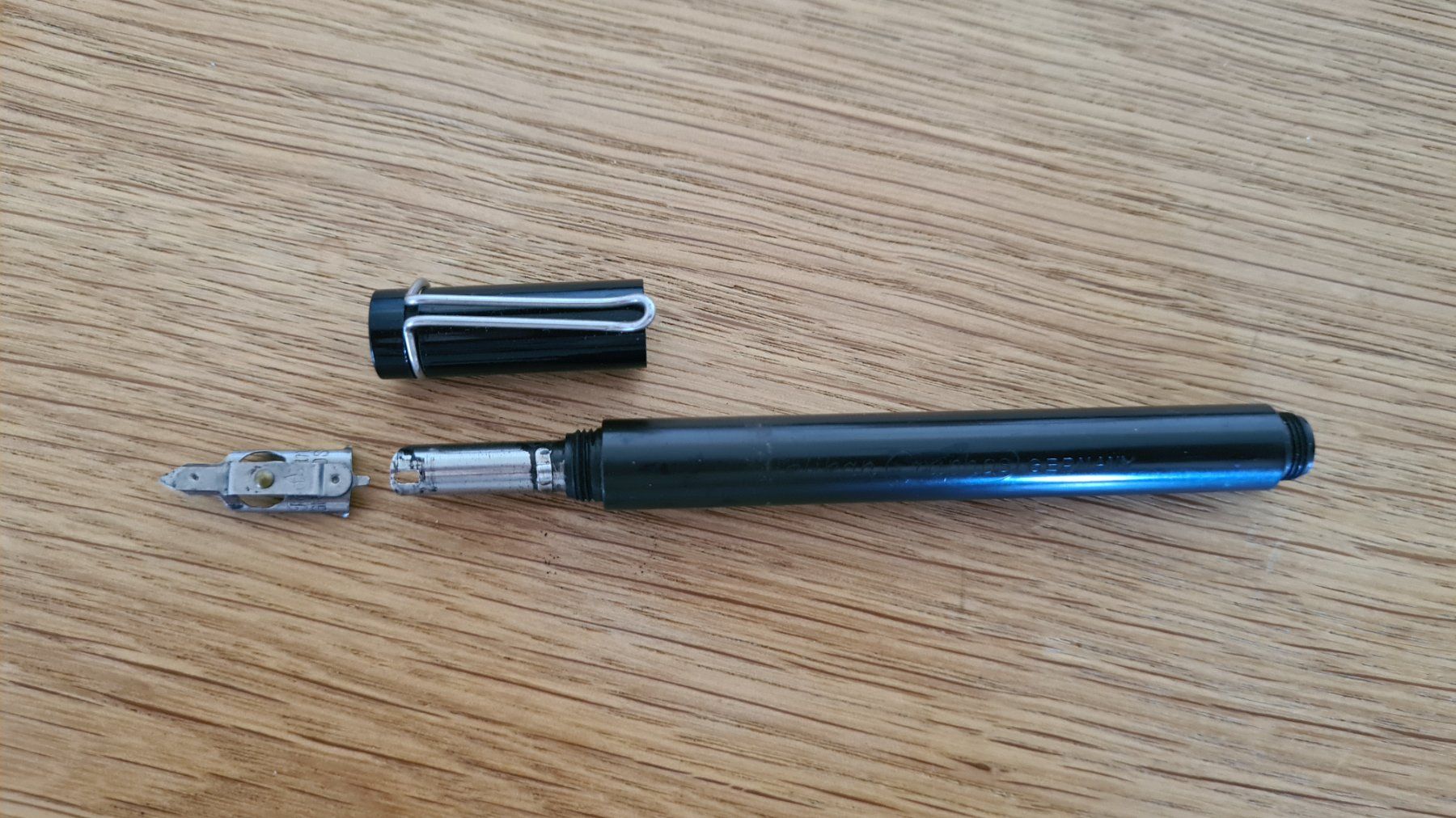 Pelikan Penna & Evidenziatori: Vintage Pelikan Graphos Set Tuschefüller mit 15 Spitzen – Usato da Winterthur venduto da stufaphi 2