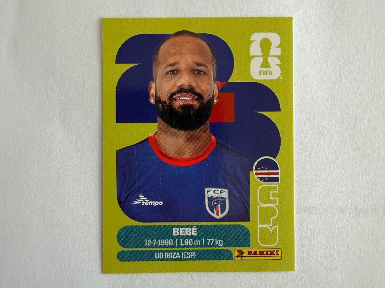 Panini Carte collezionabili: Bebe CPV20 - Panini CH Edition WM 2026 – Nuovo (secondo la descrizione) da Grenchen venduto da nicus_aveiro