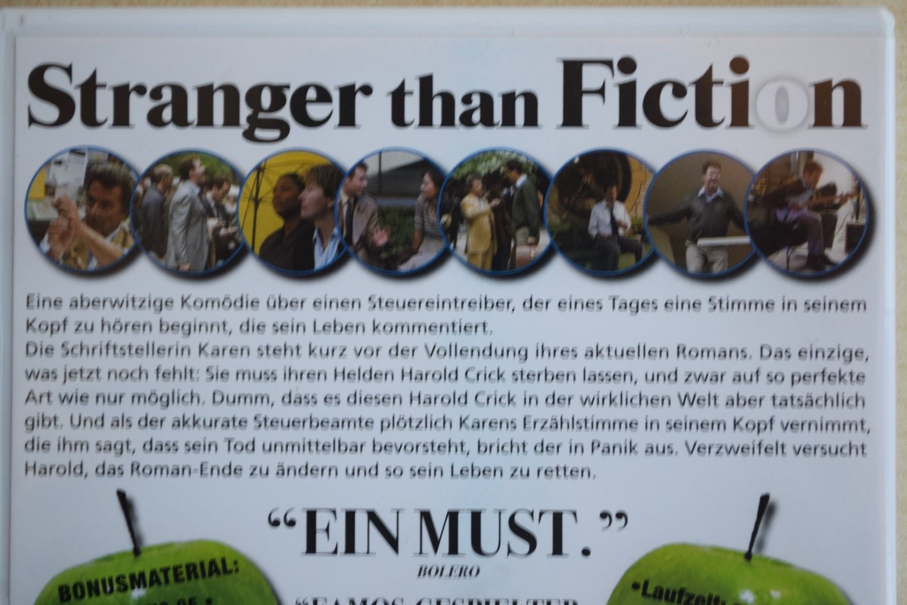 Alle DVDs: Stranger than Fiction (131) – Gebraucht aus Reutigen von DONDON55 2