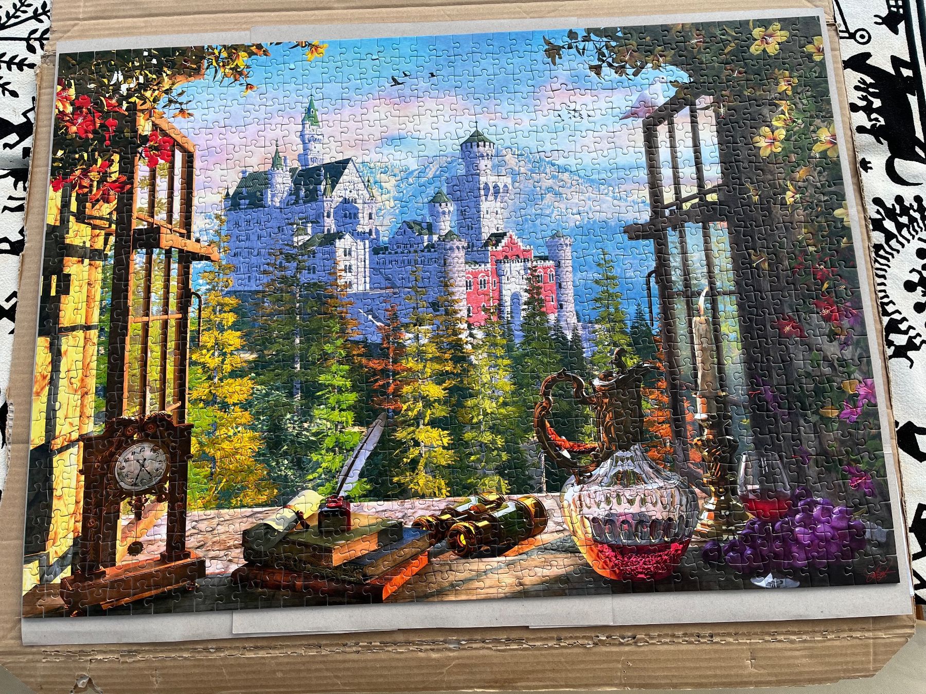 Puzzle: Schmidt Puzzle Schloss 1000 Teile – Usato da Eschenbach SG venduto da Joey-Li 1