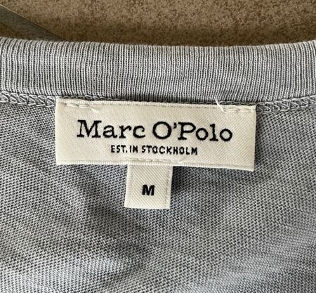 Marc O’Polo T-Shirt, grau-blau, Gr. M, Sommer Sale!