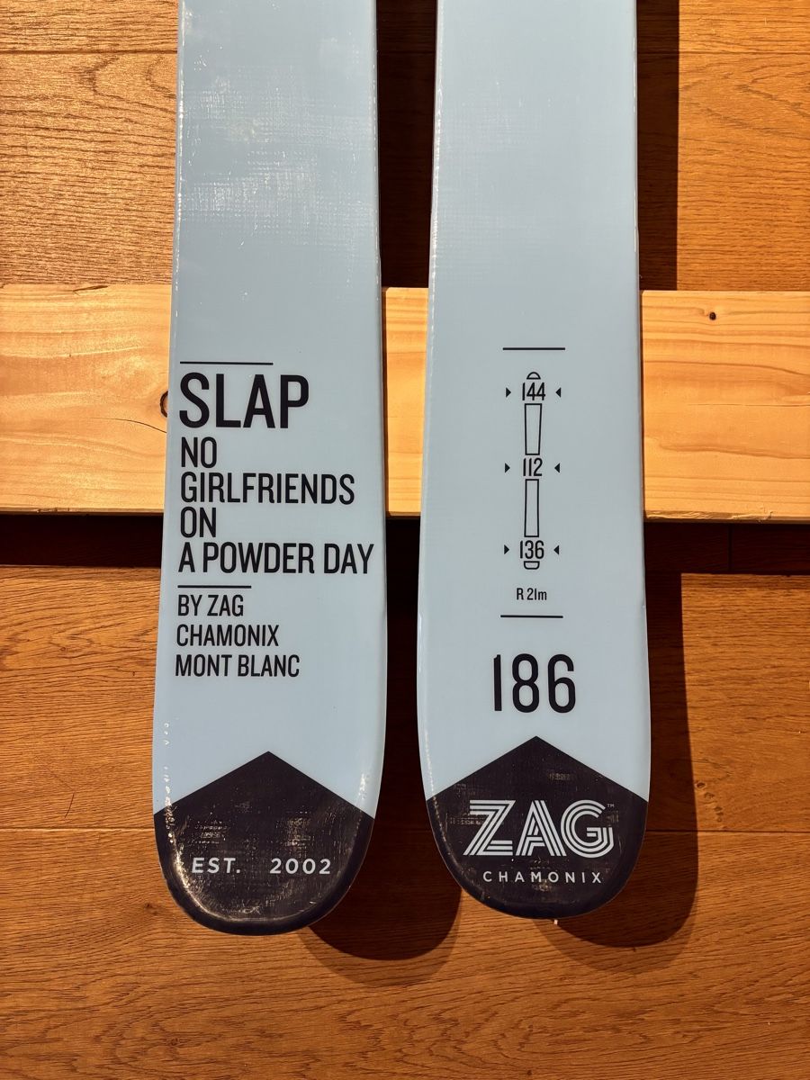 Sci: Ski freeride ZAG SLAP neuf – Nuovo e nell'imballaggio originale da Bottens venduto da ickma 2