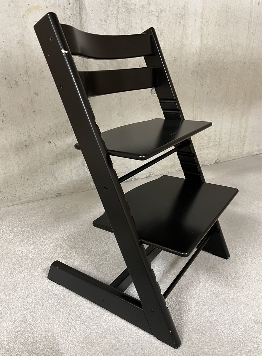 Stokke Seggioloni: Stokke Tripp Trapp schwarz – Usato da Schüpfheim venduto da Strummer61 1