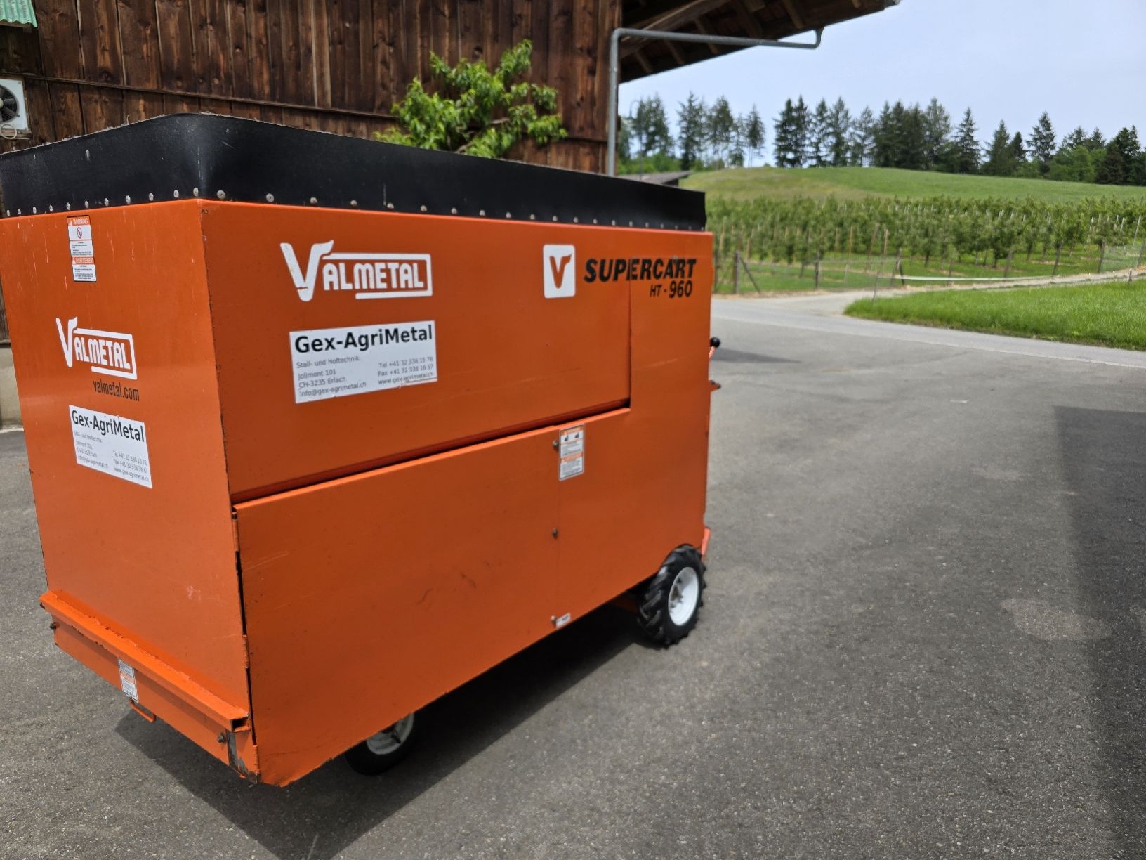 Tutte le macchine: Futterverteilwagen, Valmetal Supercart HT 960 – Usato da Mettmenstetten venduto da humoer 1