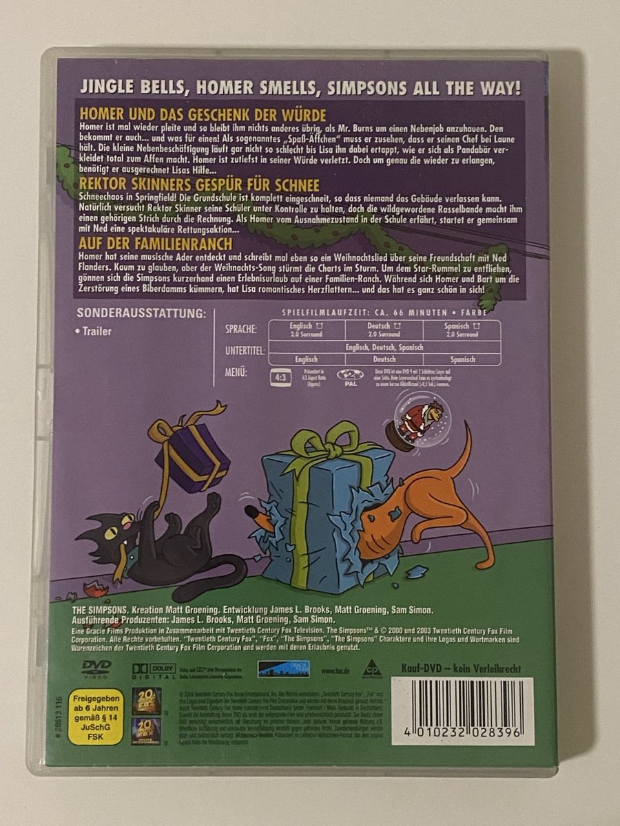 Tutti i DVDs: Simpsons: Schrille Nacht mit den Simpsons - DVD – Usato da Oensingen venduto da mig_99db 1