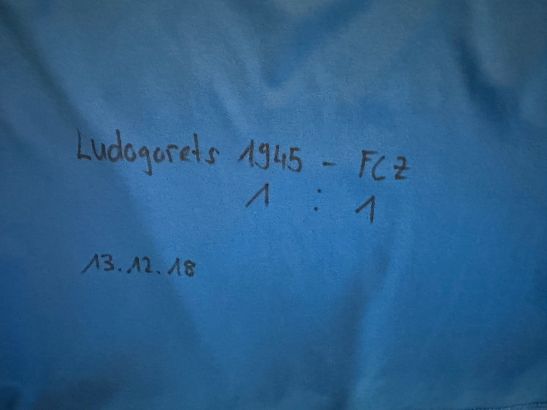 Canottiere & Pantaloni: Fatu - PFC Ludogorets - Matchworn – Usato da Thalwil venduto da Ninuzzo 2