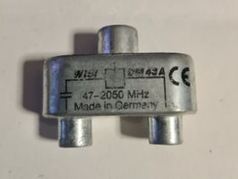Wisi DM43A 0397 Antennen Verteiler, 47-2050 MHz, Top Zustand
