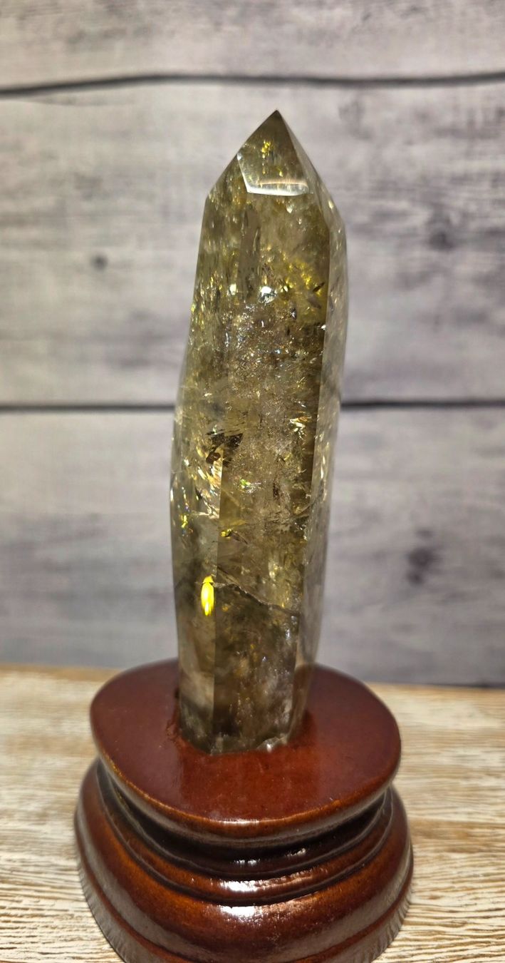 Mineralien & Heilsteine: Top Citrin Obelisk 350g – Neu und originalverpackt aus Matzingen von Shay_Crystalz 1