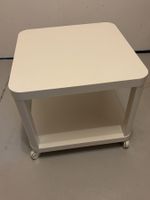 Beistelltisch mit Rollen (IKEA: TINGBY)