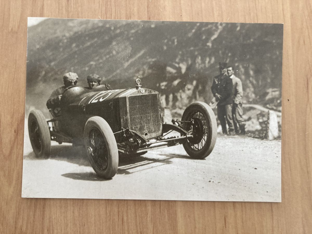 Cartoline postali: 4 Postkarten Oldtimer Rennsport Schweiz  – Nuovo (secondo la descrizione) da Schüpfheim venduto da Seerose80 4