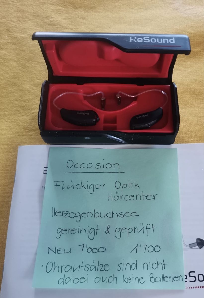 Attrezzature mediche: Hörgerät ReSound – Usato da Aarwangen venduto da to-hirschi 2