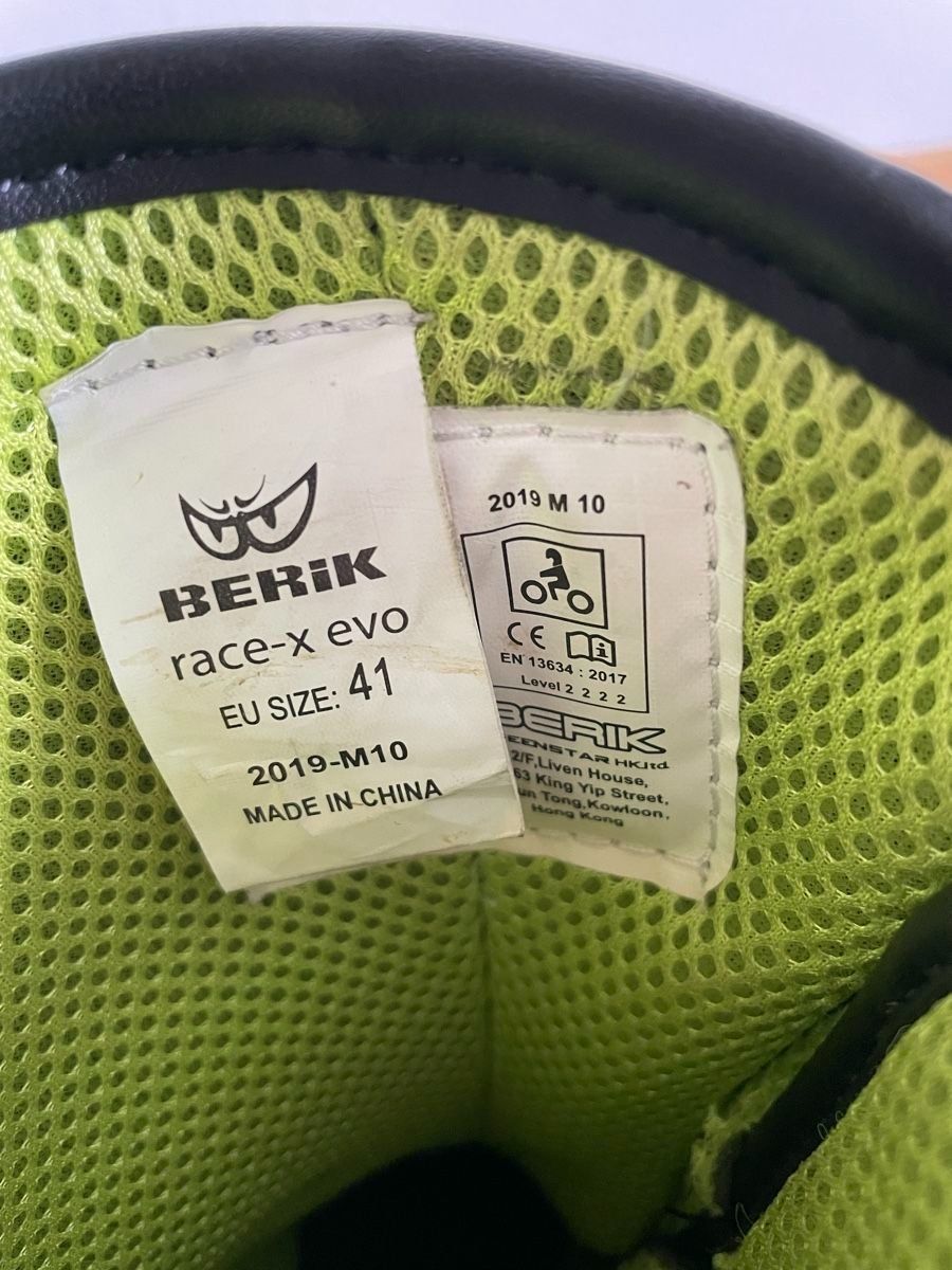 Herrenschuhe: Berik Race-X EVO Motorradstiefel, Gr. 41 – Gebraucht aus Sulz AG von noel1406 2