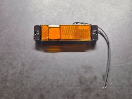 Seitenmarkierungsleuchte LED orange mit Kabel neu