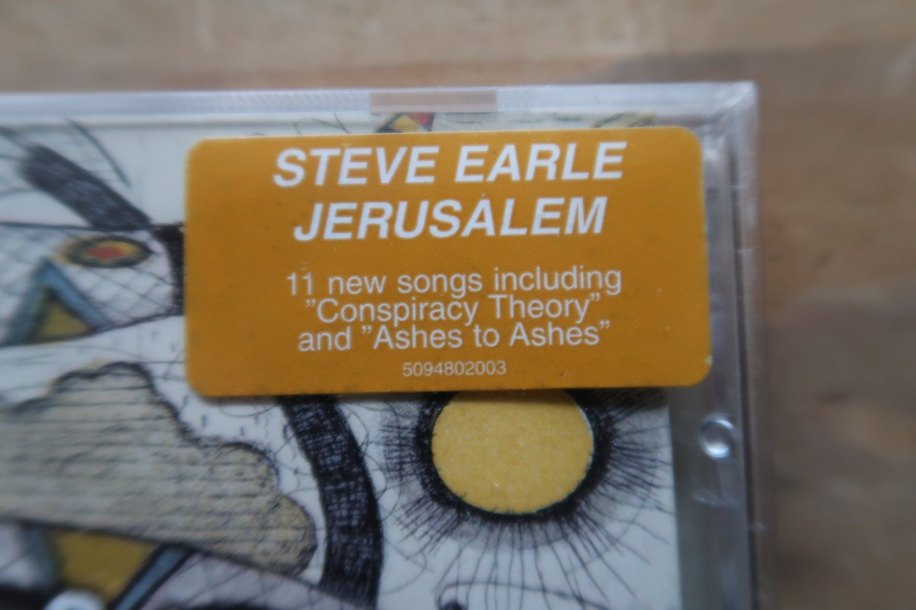 CD: STEVE EARLE - JERUSALEM - CD – Usato da Basel venduto da Patiscat 1