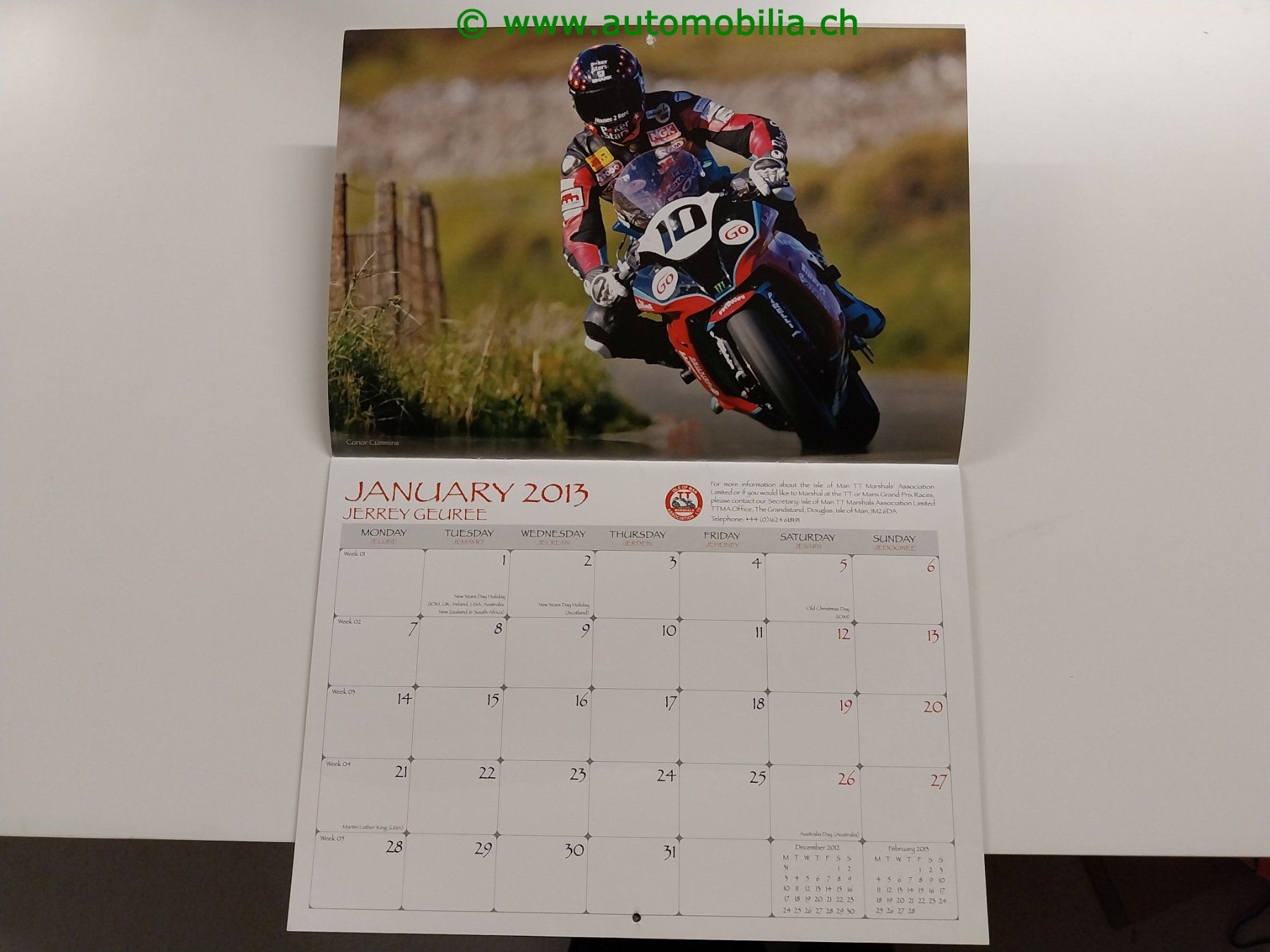 Calendari: Isle of Man 2013 Kalender – Usato da Weingarten-Kalth venduto da Bettelbruenneli 2