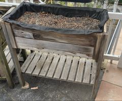 Hochbeet aus Holz gebraucht