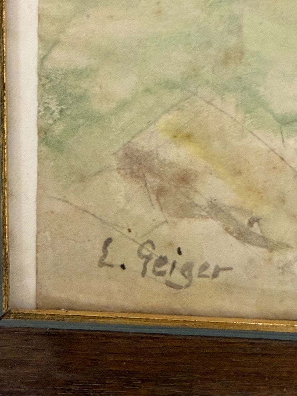 Gemälde: ERNST SAMUEL GEIGER - 1876-1965 – Gebraucht aus Basel von PAUL_ART 5