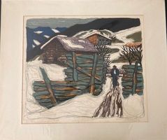 Stauffer Fred. Schneeschmelze.