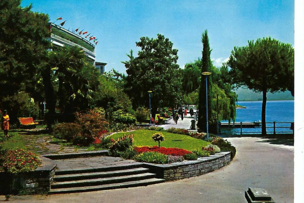 LOCARNO, Lago Maggiore, giardini lungolago, Gärten am See Kaufen auf