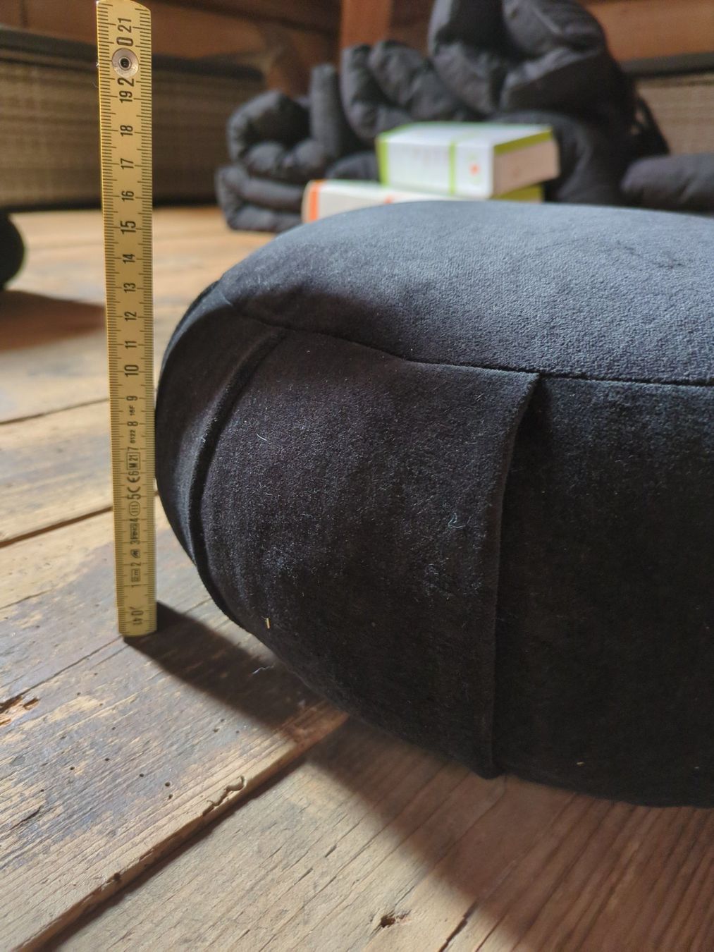Kissen: Zafu - coussin de méditation noir – Gebraucht aus Villarepos von PhiVM 1