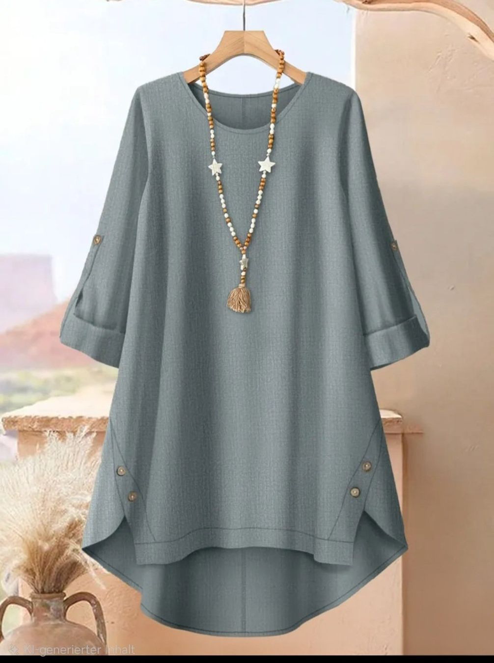 Completi & Tailleur: 2 Teiler Damen Set Farbe Grau/Blau – Usato da Niederbipp venduto da Trude04 2