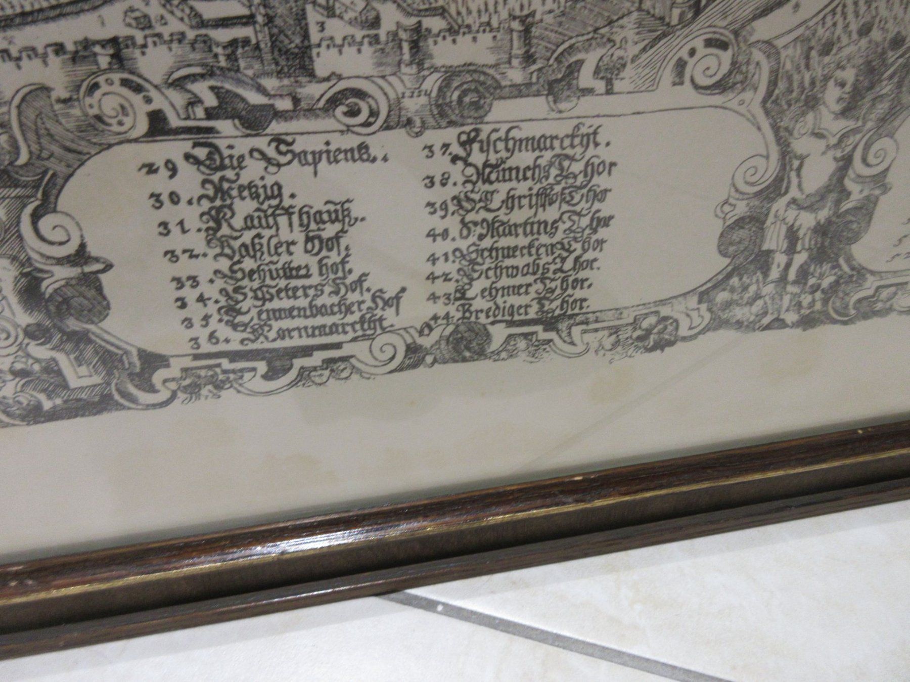 Foto & Immagini: Statt Freyburg im Breysgau 1589 – Usato da Binningen venduto da mondoantico 7