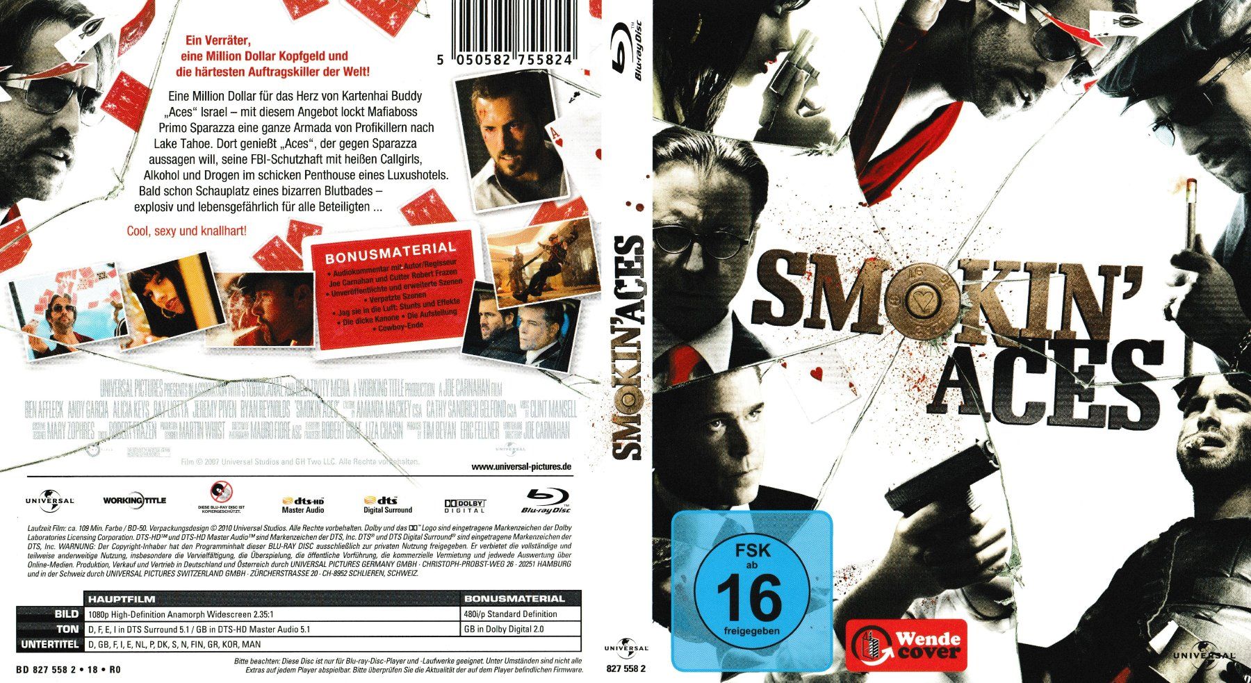 Alle DVDs: Blu-Ray - Smoking Aces – Gebraucht aus Langnau am Albis von MediaRescuerKeLoX