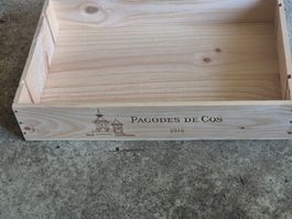 Weinkiste 6er leer 50x33x9.7cm