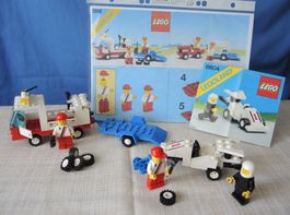 Race Car Repair,  Set 1518 (1989) mit Formula Racer  6604