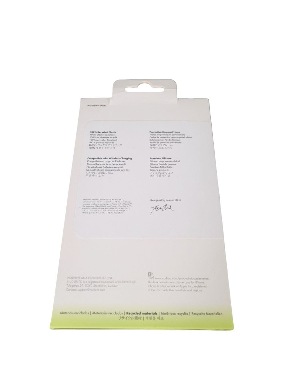 Cover & Protezioni schermo: NUDIENT Silicone Handyhülle iPhone 15 Pro Max – Nuovo (secondo la descrizione) da Wangen b. Olten venduto da Restwert_Wangen 4