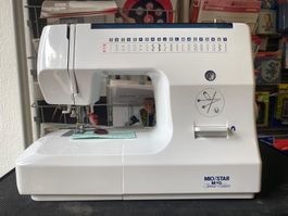 Nähmaschine Miostar M10, ab Fr. 1.--, mit diversen Stichen.