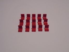 LEGO - 15 - ROTE - SITZE