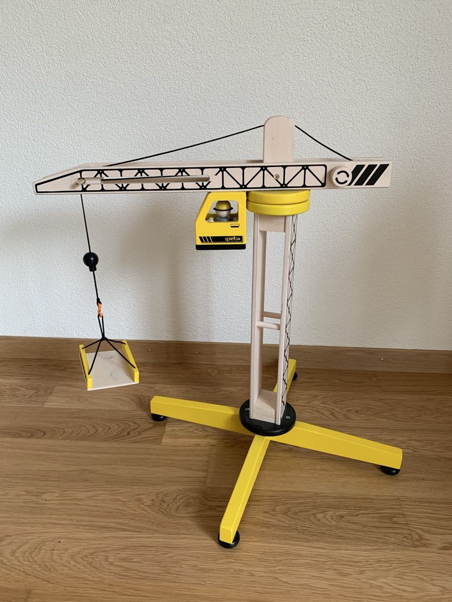 Giocattoli: Spielba Holzkran - gratis – Usato da Kloten venduto da mar_6pkk 1