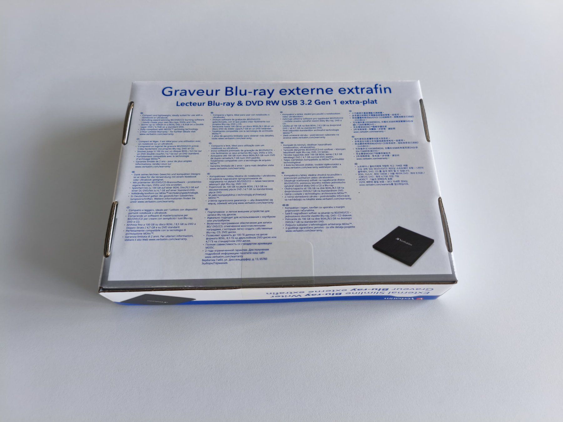 Verbatim Audio- & Mediensysteme: Verbatim Blu-ray Writer extern USB 3.2 gebraucht – Neu und originalverpackt aus Kriens von mrk95 2