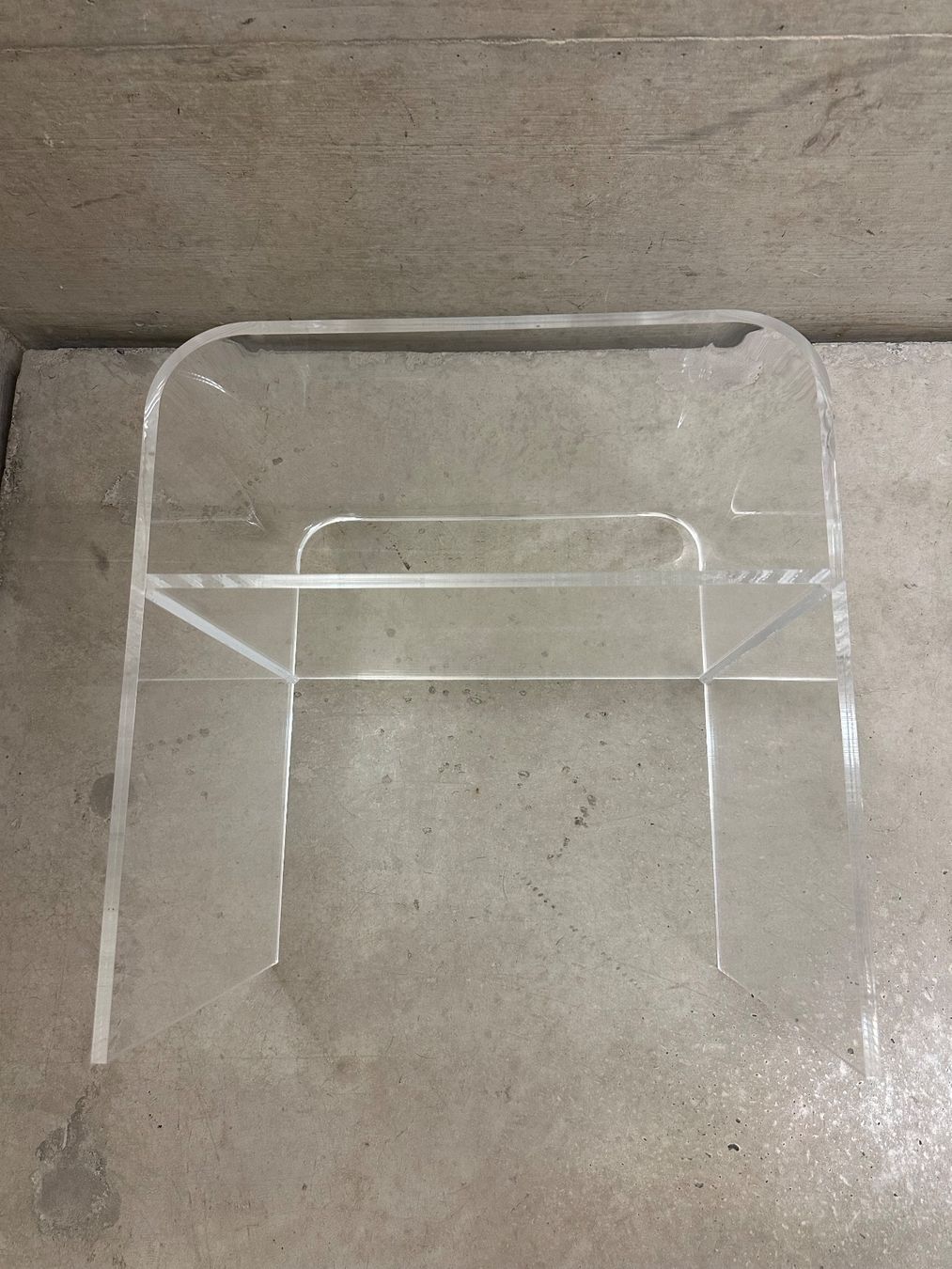 Tavoli: Side table + shelf plexiglass 🤍 Beistelltisch Plexiglas – Usato da Zuerich venduto da mas925 7