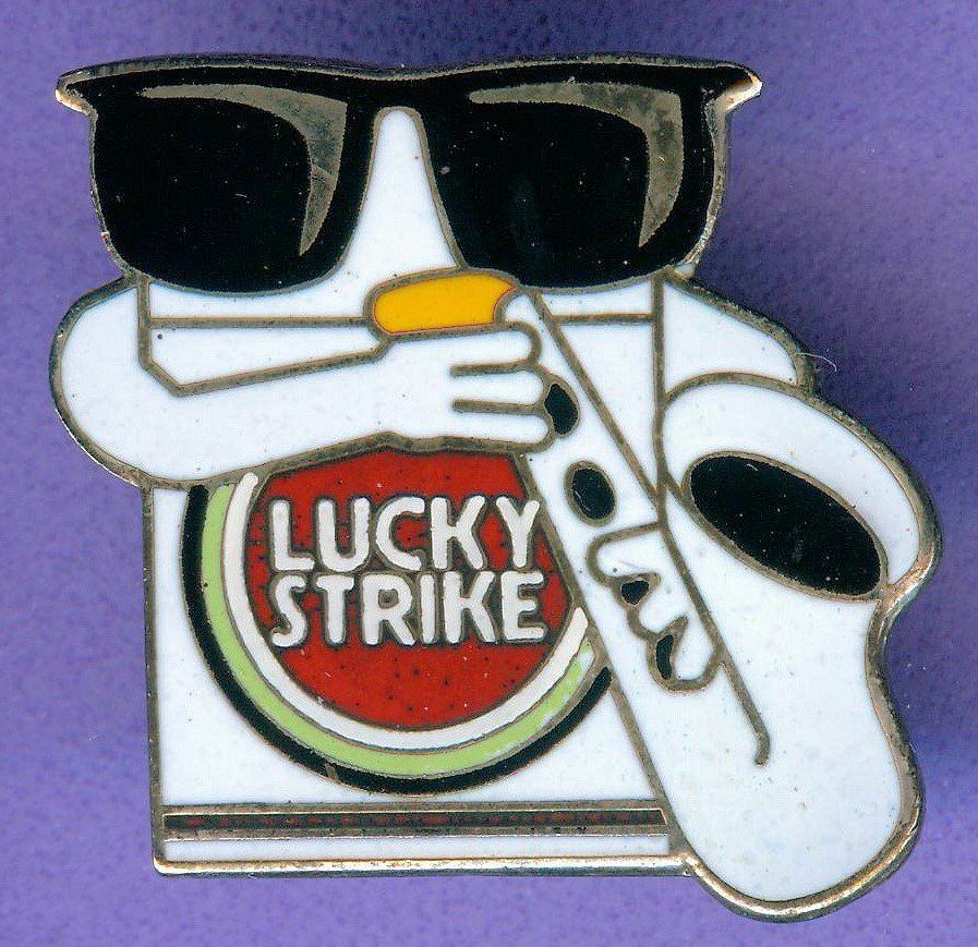Plaketten & Abzeichen: LUCKY STRIKE – Gebraucht aus Winterthur von Sammleroase
