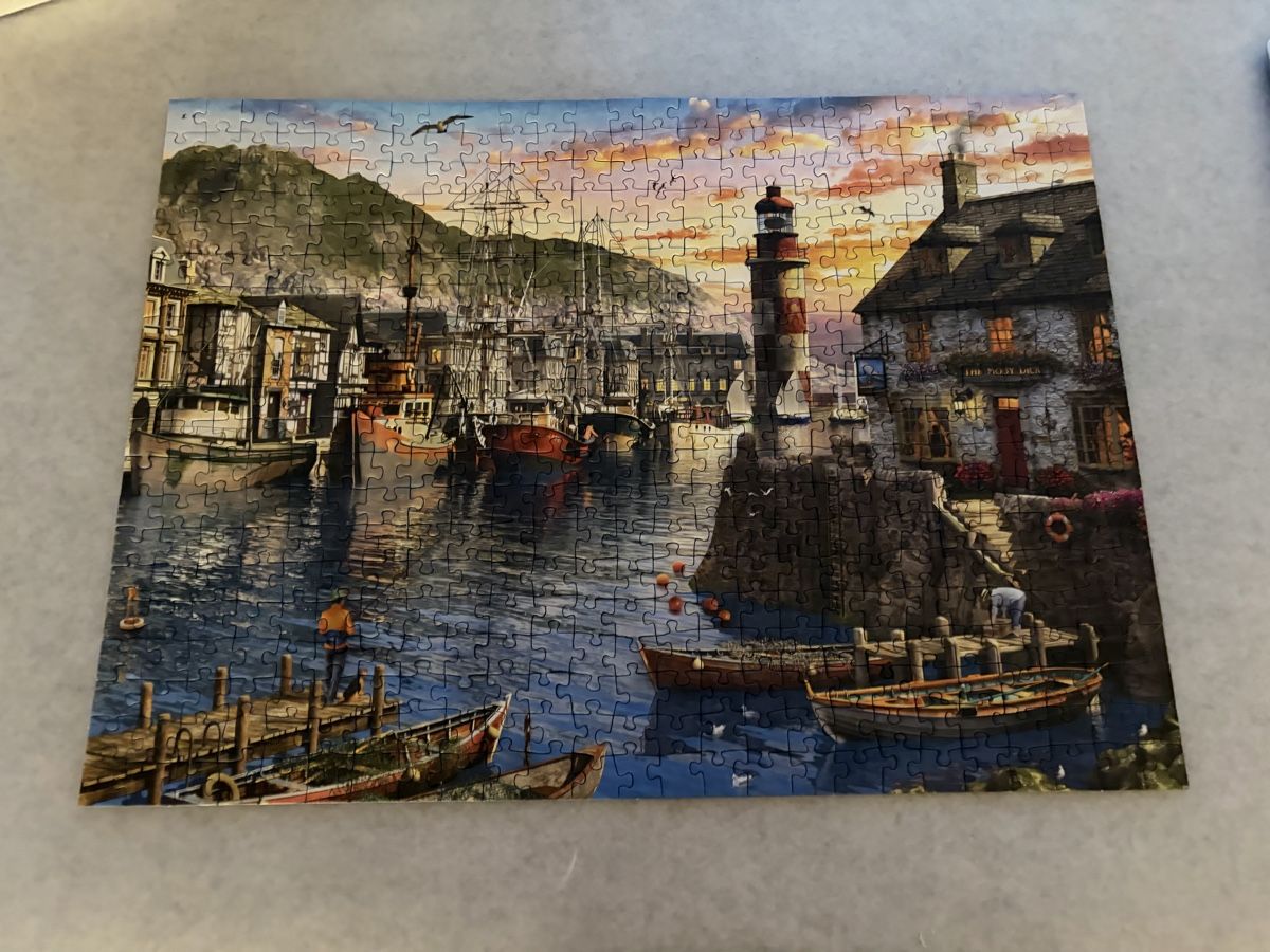 Ravensburger Puzzle: Puzzle Hafen 500 Teile – Usato da Laupersdorf venduto da eliza23