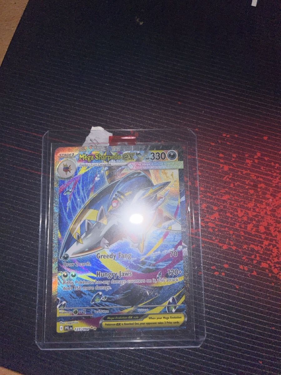 Pokémon Carte collezionabili: Carta Pokémon Mega Sharpedo EX condizioni usate – Nuovo (secondo la descrizione) da Aire-la-Ville venduto da xgr_t5ll