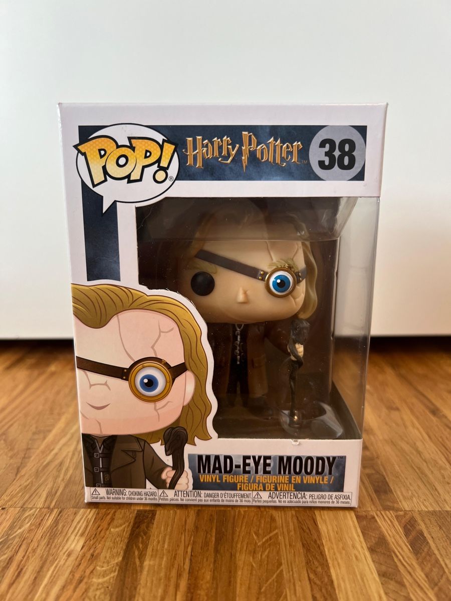 Funko Statuette: Funko Pop - Mad-Eye Moody 38 – Nuovo e nell'imballaggio originale da Zürich venduto da sar_v8vt
