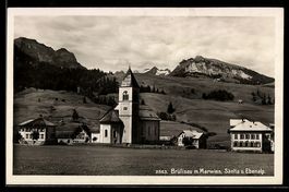 AK Brülisau, Mit Marwies, Säntis und Ebenalp