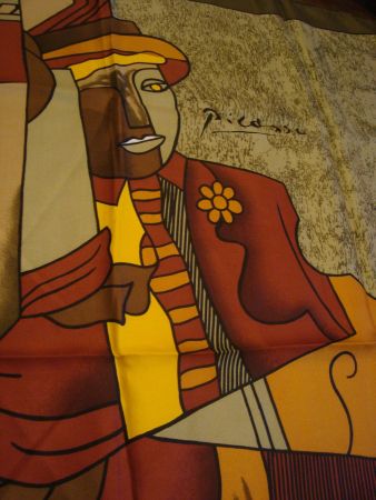 Foulard en soie Picasso