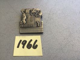 Baslerfasnachtsplaketten 1966 Silber