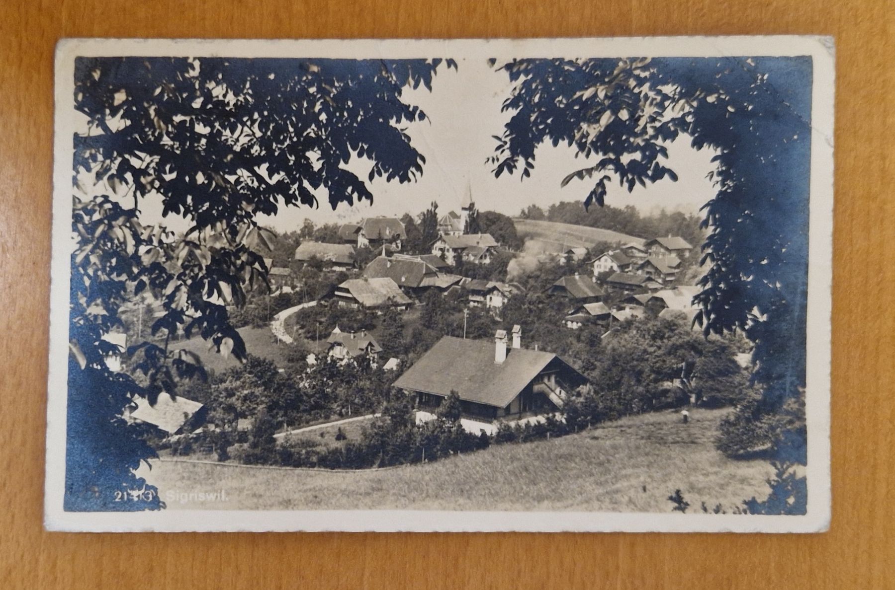 Cartoline postali: AK Sigriswil nach Interlaken 1913 – Usato da Ebikon venduto da Donar50