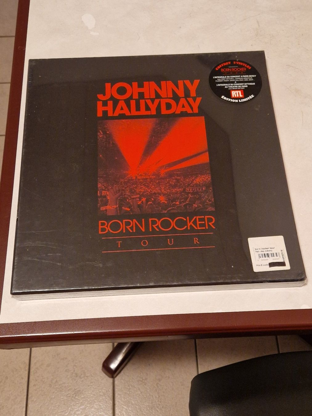 Dischi in vinile: Coffret born rockeur 5 vynile 33 T – Usato da Belmont-Lausanne venduto da MikeC