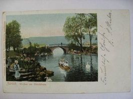 AK  Zürich - Weiher am Zürichhorn
