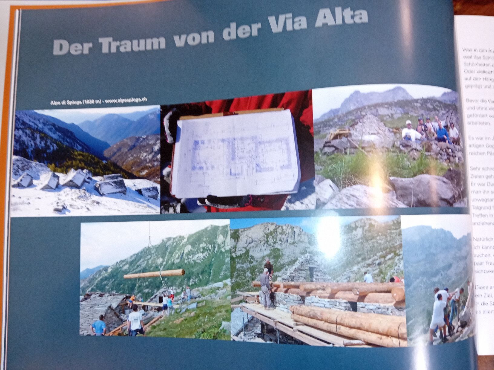 Libri: Libro Via Alta della Vallemaggia  – Usato da Biasca venduto da Old_6blh 6